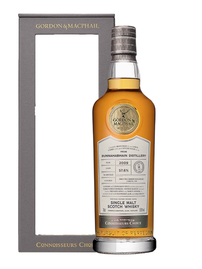 BUNNAHABHAIN 14 ans 2009 1st Fill Sherry Hogshead Connoisseurs Choice Gordon & Macphail - main image