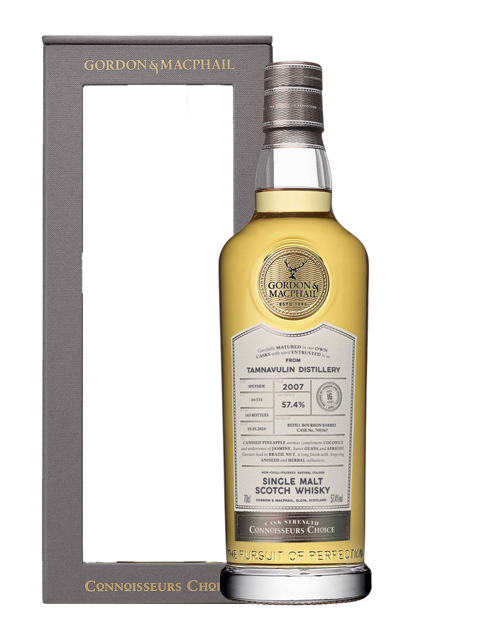 TAMNAVULIN 16 ans 2007 Refill Bourbon Barrel Connoisseurs Choice Gordon & Macphail - main image