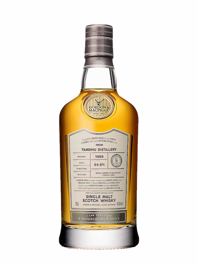 TAMDHU 34 ans 1989 Refill American Hogshead Connoisseurs Choice Upper Gordon & Macphail - visuel secondaire - Single malt écossais