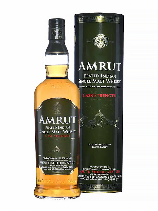AMRUT Peated Cask Strength - secondary image - Whiskies