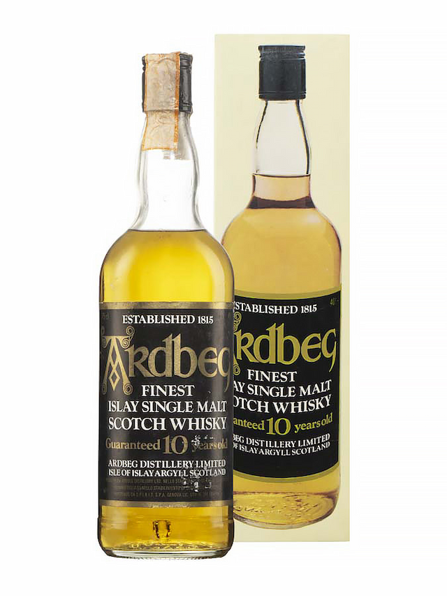 ARDBEG 10 ans Black Label Clear Glass - Spirit Import - secondary image - Independent bottlers - Whisky