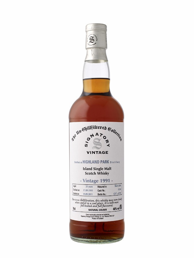 HIGHLAND PARK 20 ans 1991 S.V - visuel secondaire - Whiskies écossais rares