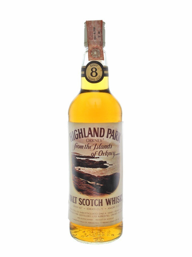 HIGHLAND PARK 8 ans From the Island of Orkney