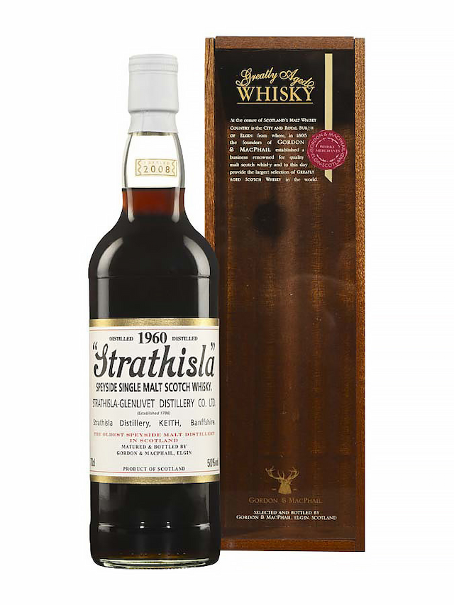 STRATHISLA 1960 Gordon & Macphail - secondary image - 1960 Vintage Whisky