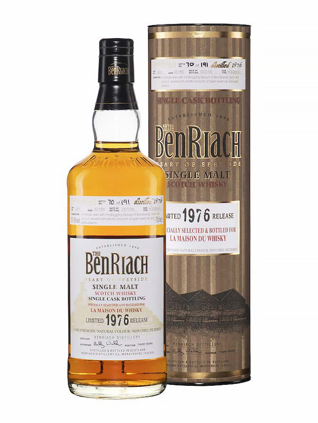 BENRIACH 33 ans 1976 - secondary image - Sélections