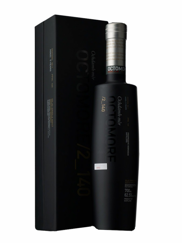 OCTOMORE 5 ans Edition 02 - 140 ppm - secondary image - Single Malt