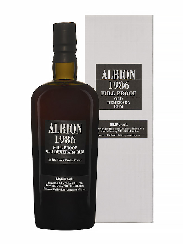 ALBION 1986 Full Proof Old Demerara AW Cask#10546, edition 2011 - visuel secondaire - Les Whiskies Rares