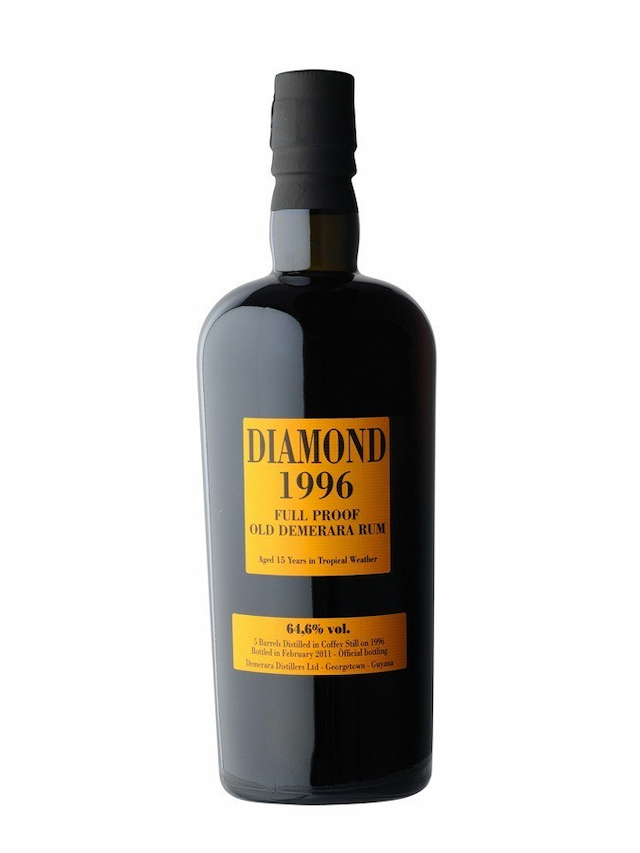 DIAMOND 1996 Full Proof Old Demerara - visuel secondaire - Les Whiskies Rares