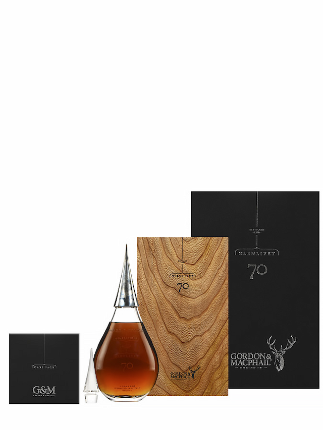 GLENLIVET 70 ans 1940 Generations Gordon & Macphail - visuel secondaire - Whisky Ecossais