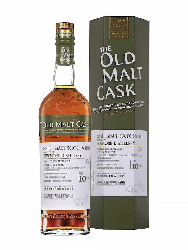 BOWMORE 10 ans 2000 Sherry Butt Douglas Laing - secondary image - Independent bottlers - Whisky