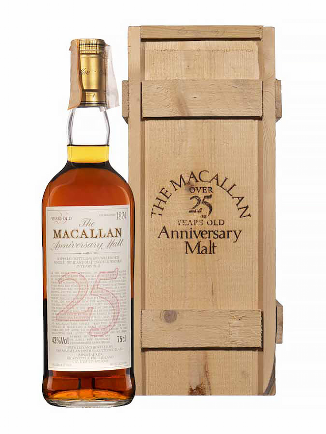 MACALLAN (The) 25 ans 1965 Rotation 1991 - Giovinetti Import - visuel secondaire - Les Whiskies