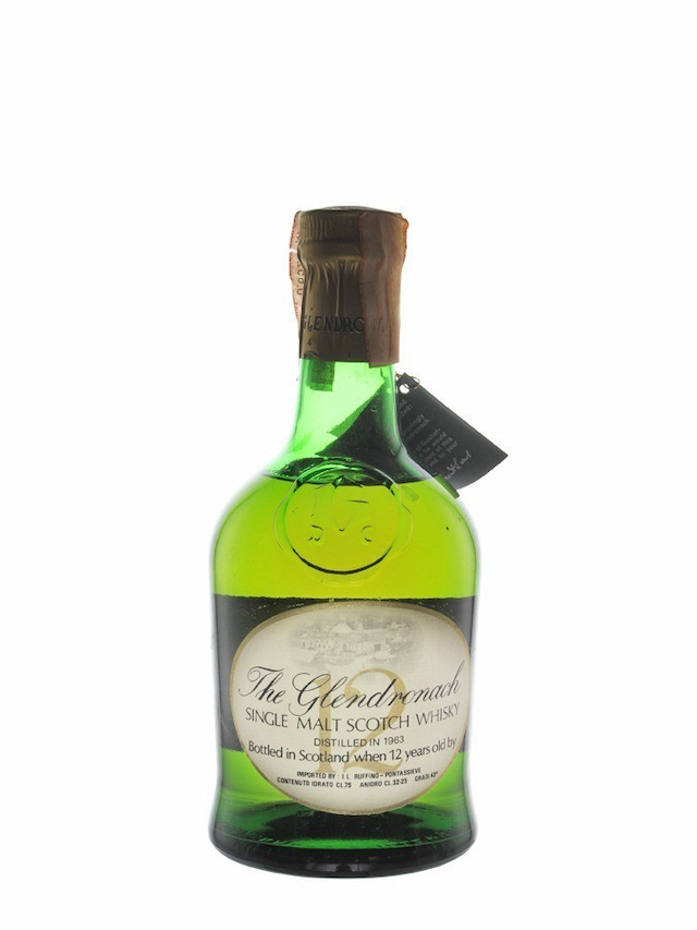 GLENDRONACH 12 ans 1963 Dumpy Bottle - Ruffino Import - secondary image - Independent bottlers - Whisky