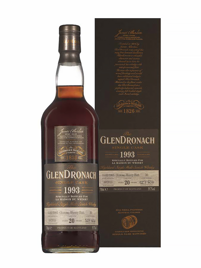 GLENDRONACH 20 ans 1993 Oloroso - visuel secondaire - Whiskies du Monde