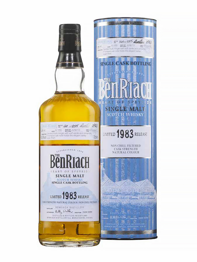 BENRIACH 30 ans 1983 Classic Speyside Batch 10 - secondary image - Official Bottler