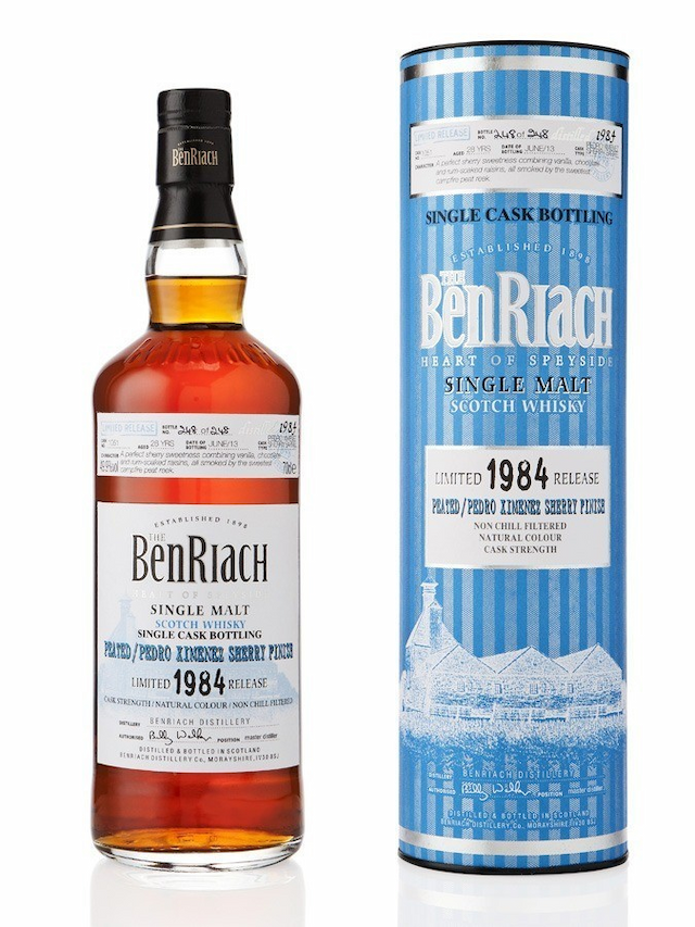 BENRIACH 28 ans 1984 Peated PX Finish Batch 10 - secondary image - Sélections