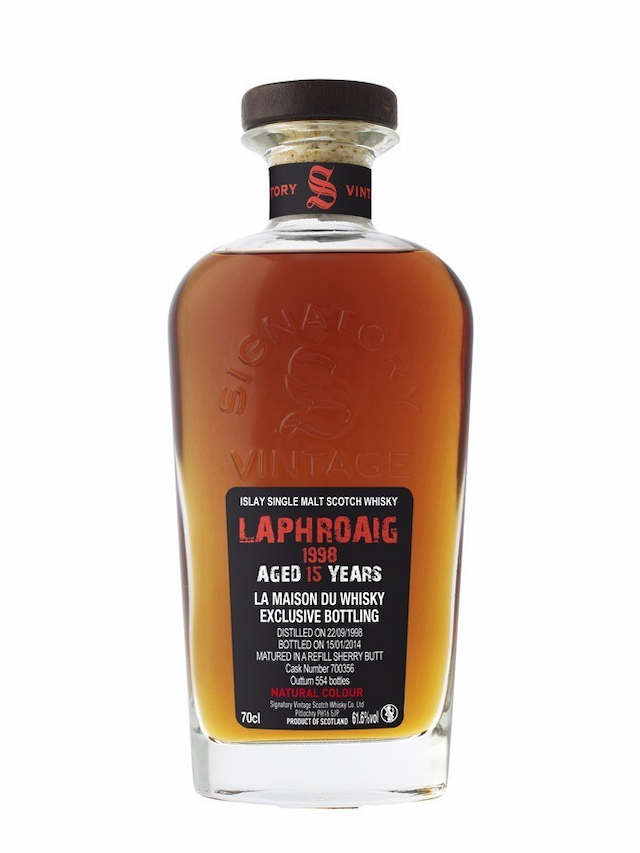 LAPHROAIG 1998 Sherry Butt Signatory Vintage - visuel secondaire - Whiskies du Monde