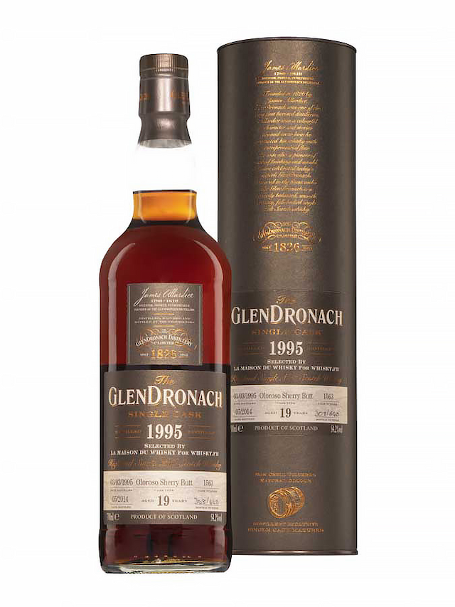 GLENDRONACH 19 ans 1995 Oloroso Single Cask Whisky.fr - visuel secondaire - Whiskies du Monde