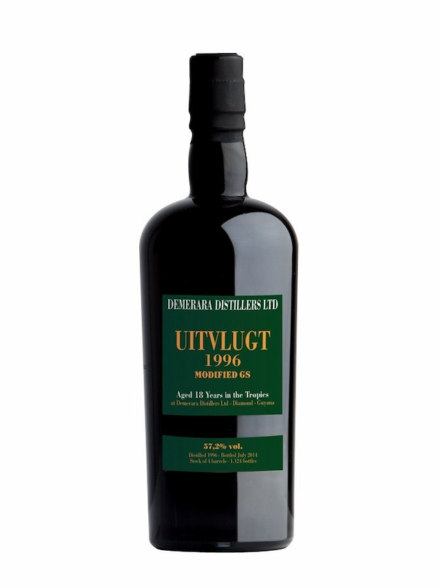 UITVLUGT 18 ans 1996 Demerara Modified GS One of 1124 bottles, edition 2014