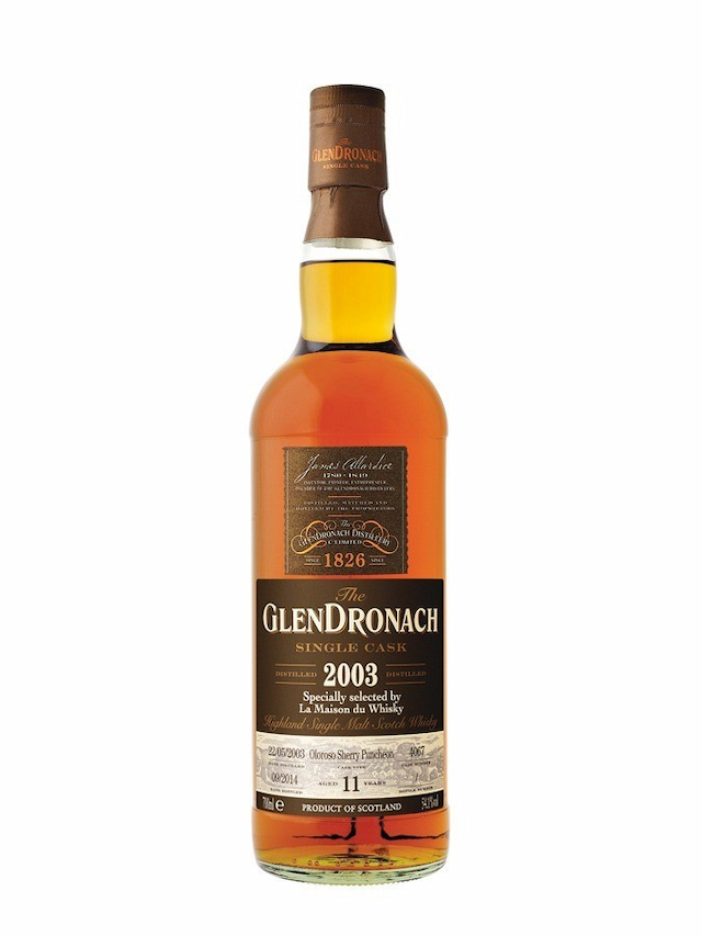 GLENDRONACH 11 ans 2003 Oloroso Puncheon LMDW Of - visuel secondaire - Whisky Ecossais