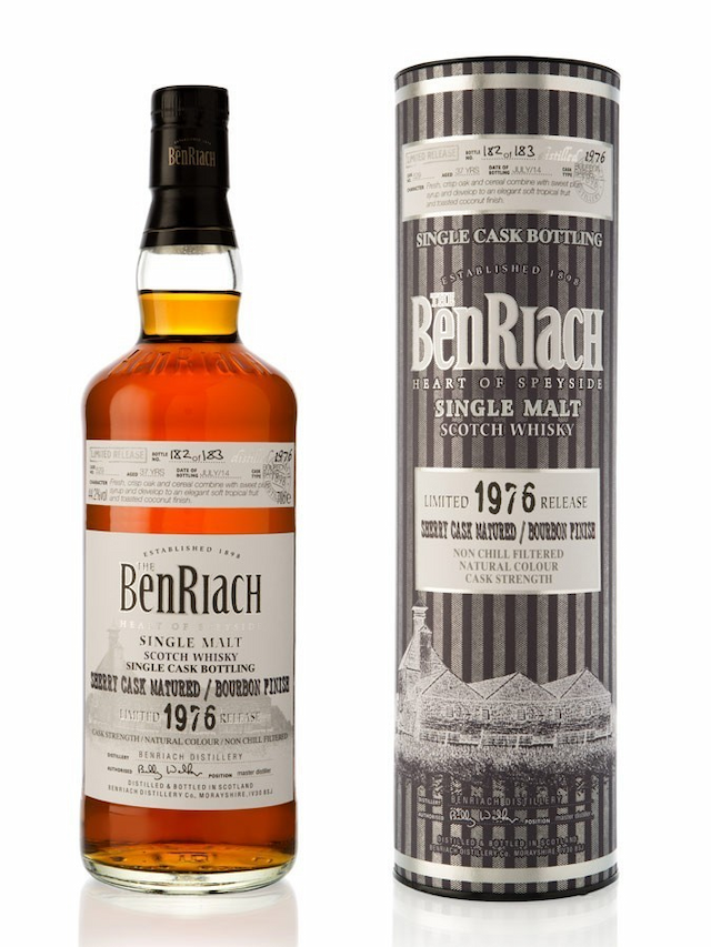 BENRIACH 37 ans 1976 Sherry Matured Batch 11 - secondary image - Sélections