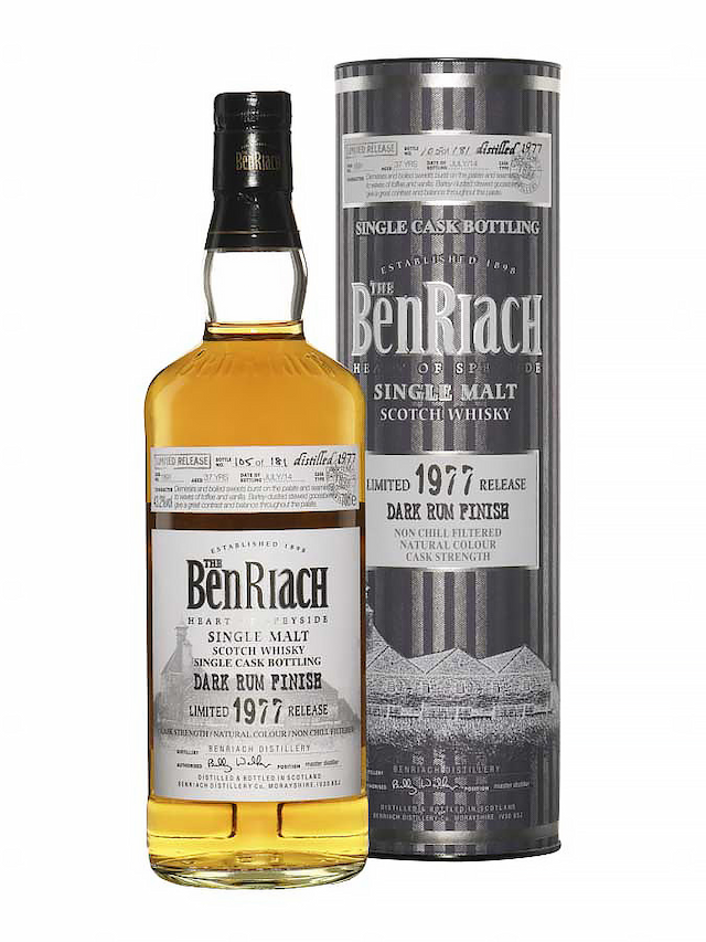 BENRIACH 37 ans 1977 Dark Rum Batch 11 - visuel secondaire - Whiskies du Monde
