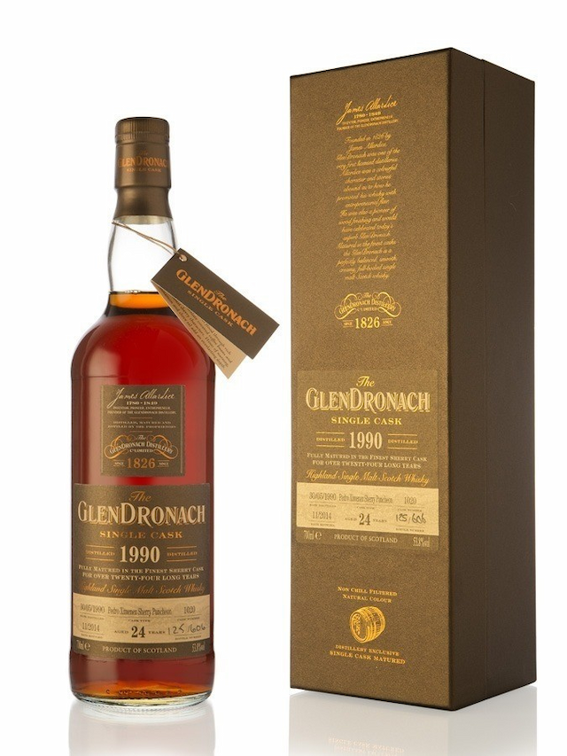 GLENDRONACH 24 ans 1990 Pedro Ximenez Batch 11 - Cask 1020 - visuel secondaire - Whiskies du Monde