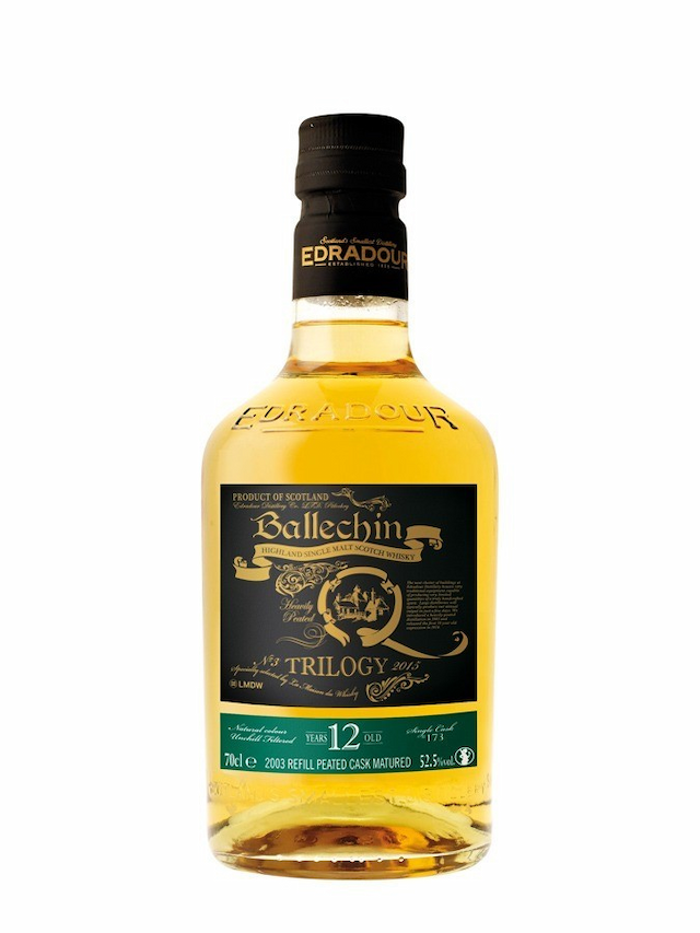 BALLECHIN 12 ans 2003 Peated Hogshead Cask Matured Trilogy - secondary image - Sélections