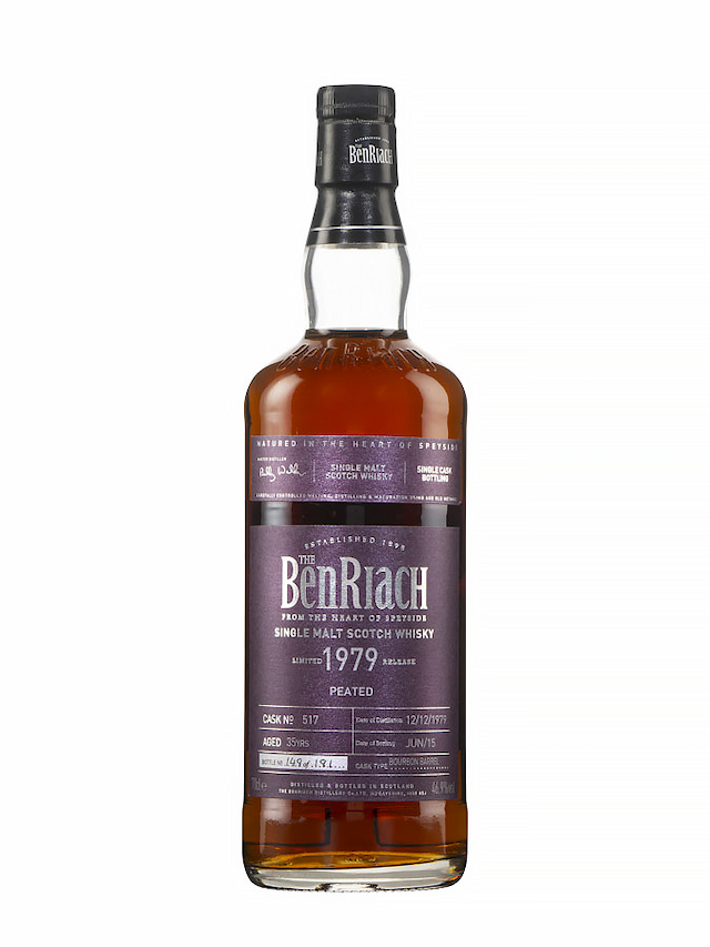 BENRIACH 35 ans 1979 Bourbon Barrel Peated Batch 12 - visuel secondaire - Whiskies du Monde