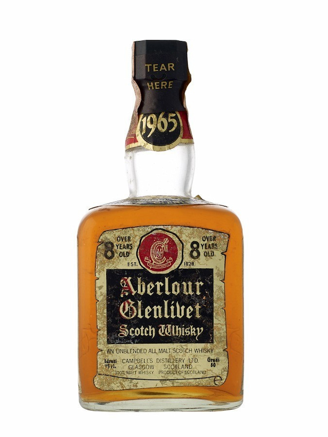 ABERLOUR GLENLIVET 8 ans 1965 - visuel secondaire - Les Whiskies