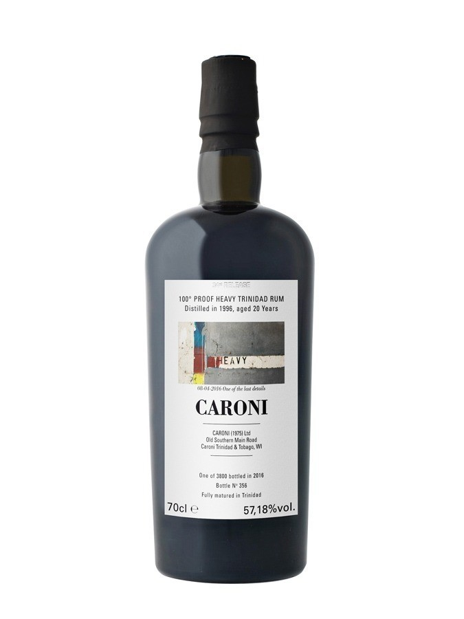 CARONI 20 ans 1996 100 Proof One of 3800 bottled in 2016. - visuel principal