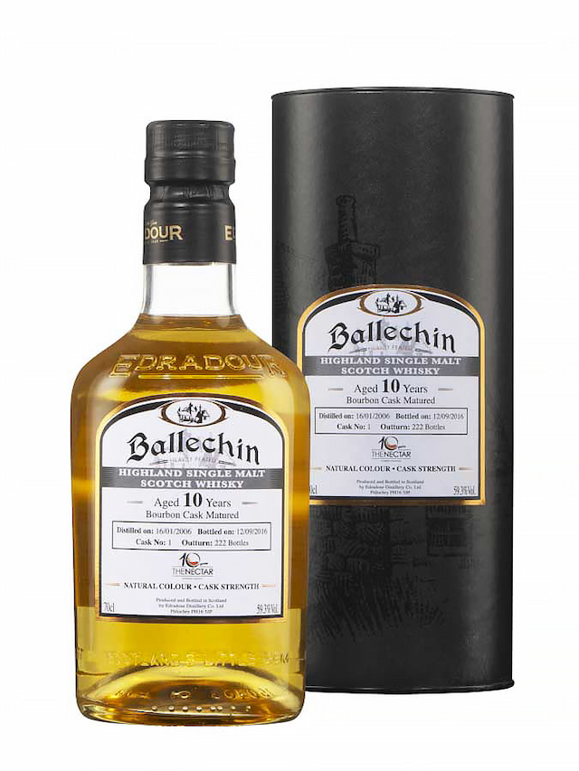 BALLECHIN 10 ans 2006 Bourbon Barrel The Nectar - 10th Anniversary - visuel secondaire - BALLECHIN