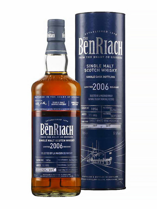 BENRIACH 11 ans 2006 Sauternes Finish LMDW Cellar Book - secondary image - Sélections