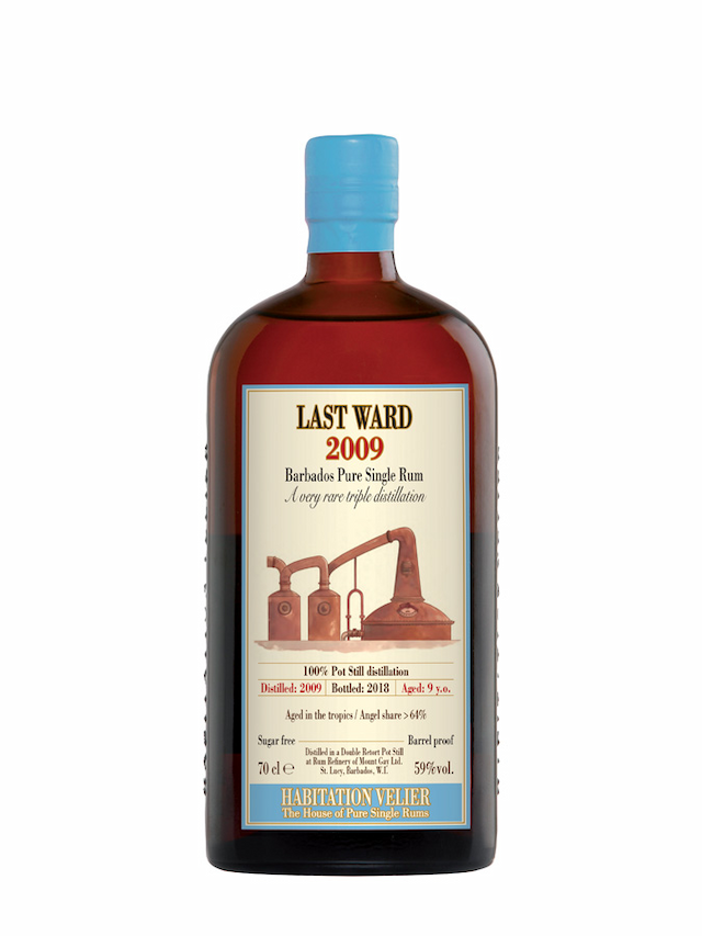 MOUNT GAY 9 ans 2009 Last Ward Habitation Velier - secondary image - Amber rums from the Caribbean