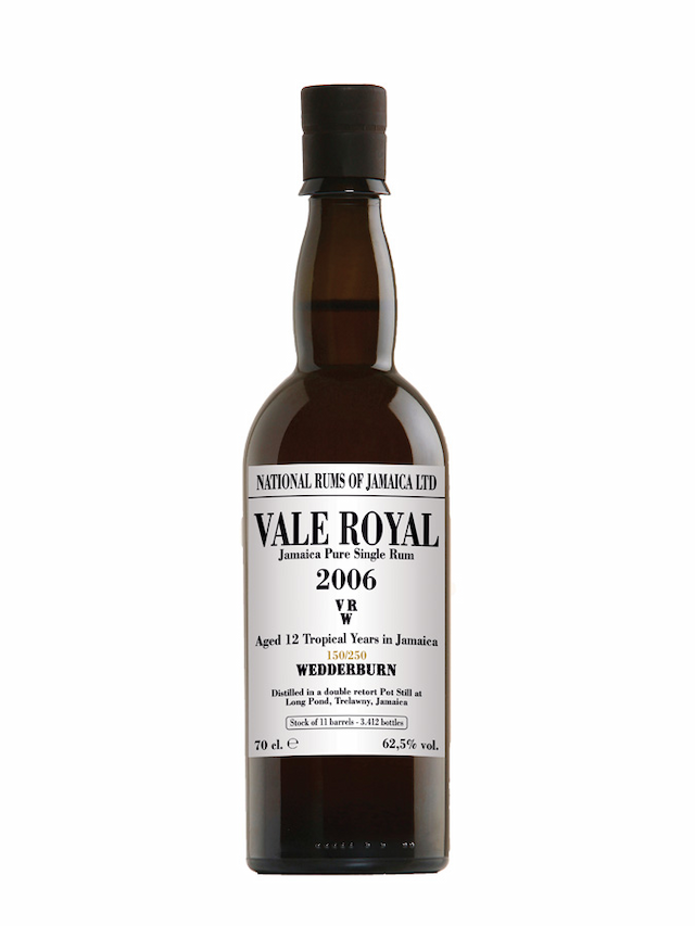 VALE ROYAL 12 ans 2006 VRW - secondary image - Independent bottlers - rum