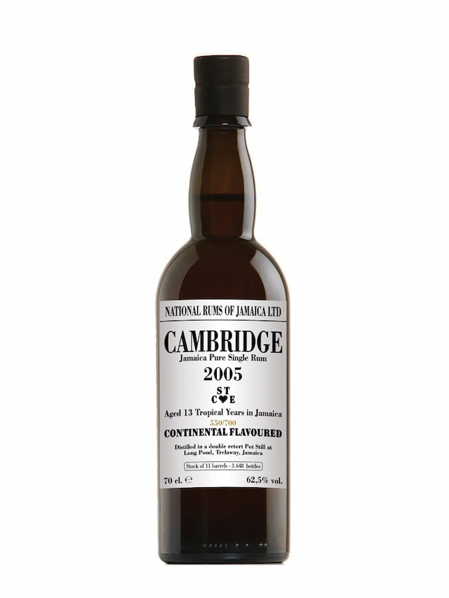 CAMBRIDGE 13 ans 2005 STC@E - secondary image - Aged rums
