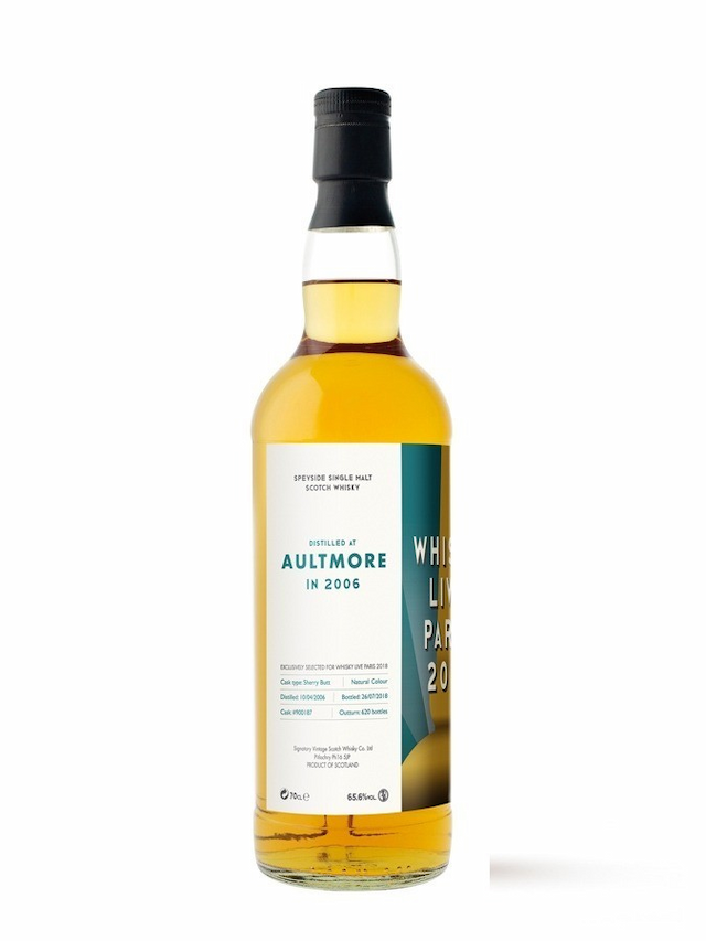 AULTMORE 12 ans 2006 Sherry Butt Whisky Live 2018 S.V - visuel secondaire - Les Whiskies