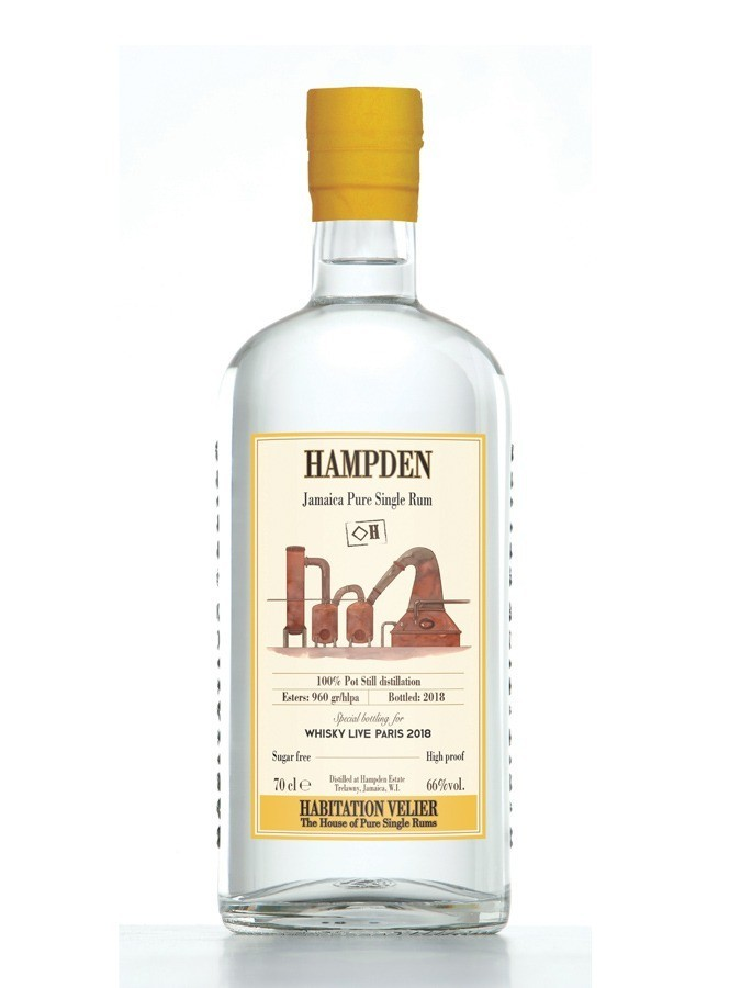 HAMPDEN <>H White Whisky LIve 2018 Habitation Velier - main image
