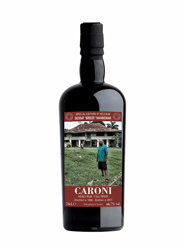 CARONI TRINIDAD 25 ans 1996 Deodat Manmohan Employees 5th Rel. One of 738 Bottles, 2021 Edition - secondary image - Sélections