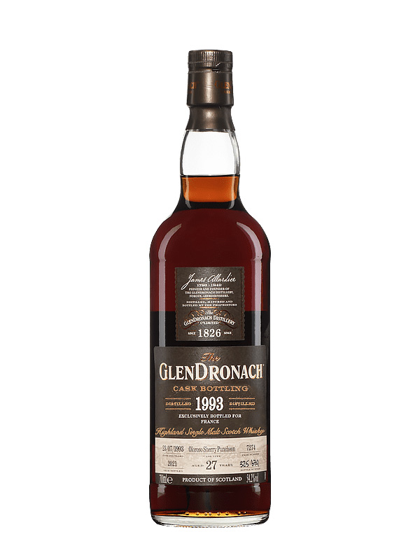 GLENDRONACH 27 ans 1993 Oloroso Puncheon Single Cask Conquête - secondary image - World Whiskies Selection