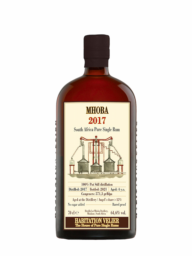 MHOBA 4 ans 2017 Ex Bourbon Cask Habitation Velier - secondary image - Aged rums