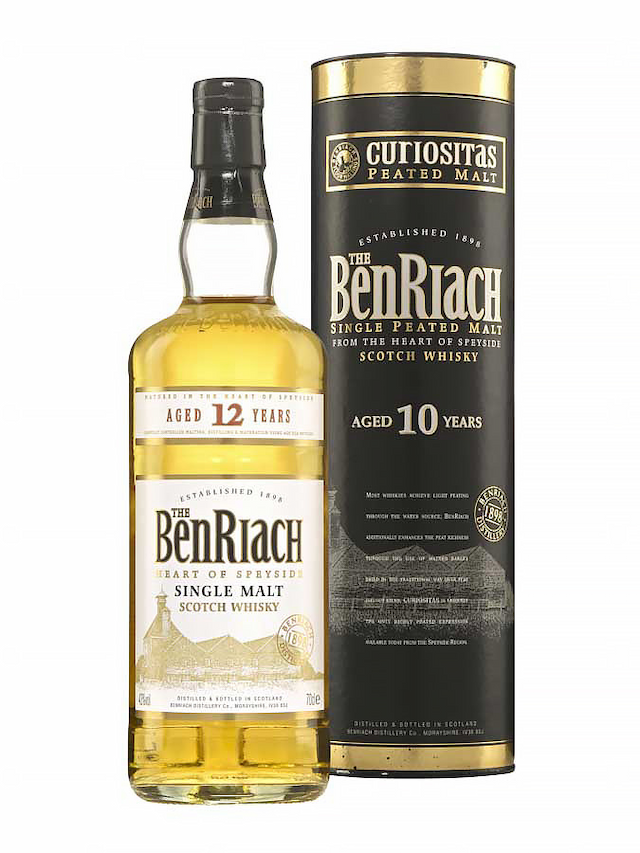 BENRIACH 10 ans Curiositas - secondary image - Whiskies less than 100 €