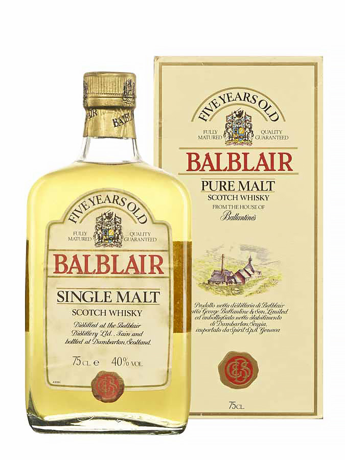 BALBLAIR 5 ans Ballantines Bottle - main image