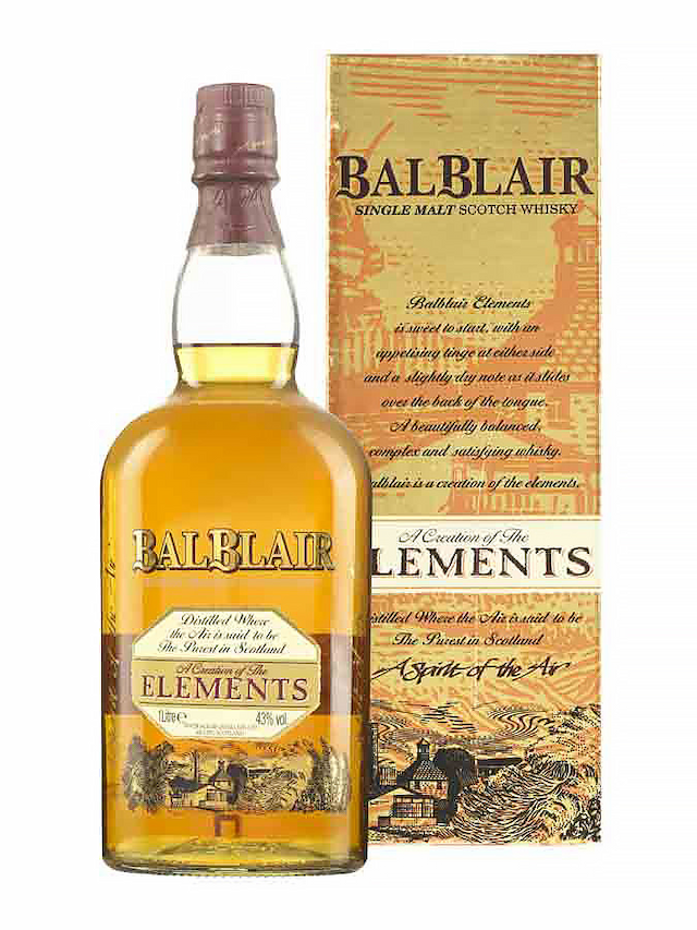 BALBLAIR Elements - secondary image - Single Malt