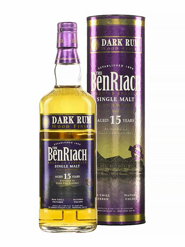 BENRIACH 15 ans Dark Rum - secondary image - Single Malt