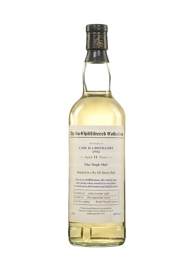 CAOL ILA 11 ans 1990 the un chillfiltered collection Signatory Vintage - main image