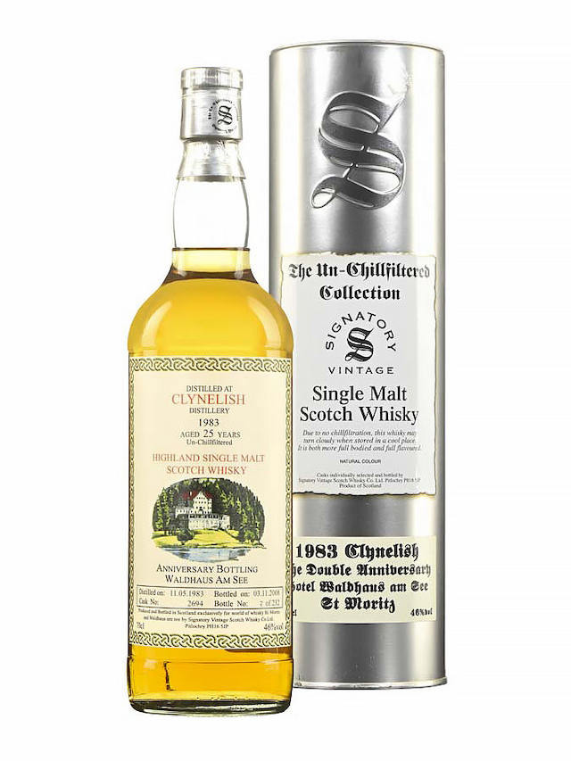 CLYNELISH 25 ans 1983 World of Whisky Signatory Vintage - secondary image - Sélections
