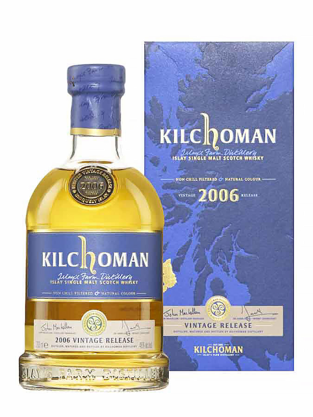 KILCHOMAN 2006 vintage - secondary image - Whiskies less than 100 €