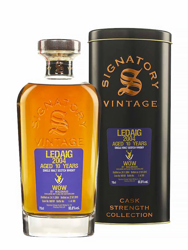LEDAIG 10 ans 2004 World of Whisky Signatory Vintage - visuel secondaire - Selections