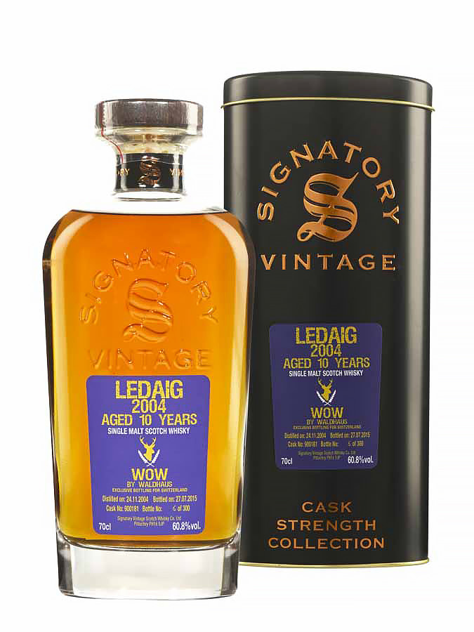 LEDAIG 10 ans 2004 World of Whisky Signatory Vintage - main image