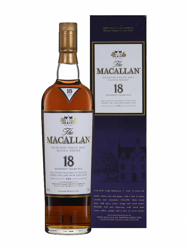 MACALLAN 18 ans 1991 sherry cask - secondary image - World Whiskies Selection